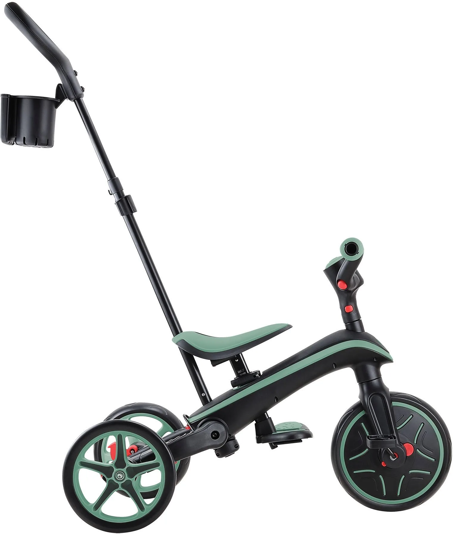 Globber Τρίκυκλο Trike Explorer Foldable 4 In 1 Olive 732 104 2 jpgel