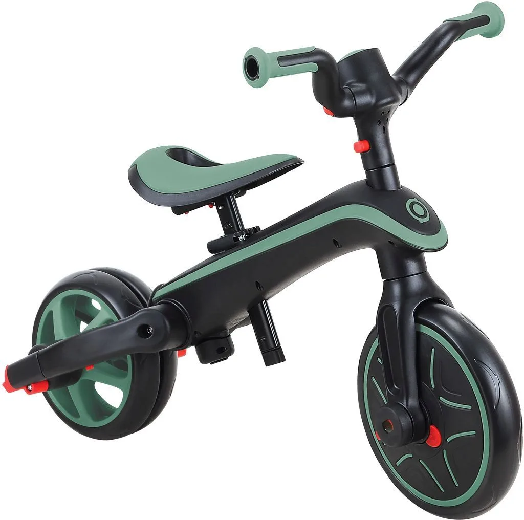 Globber Τρίκυκλο Trike Explorer Foldable 4 In 1 Olive 732 104 3 jpgel
