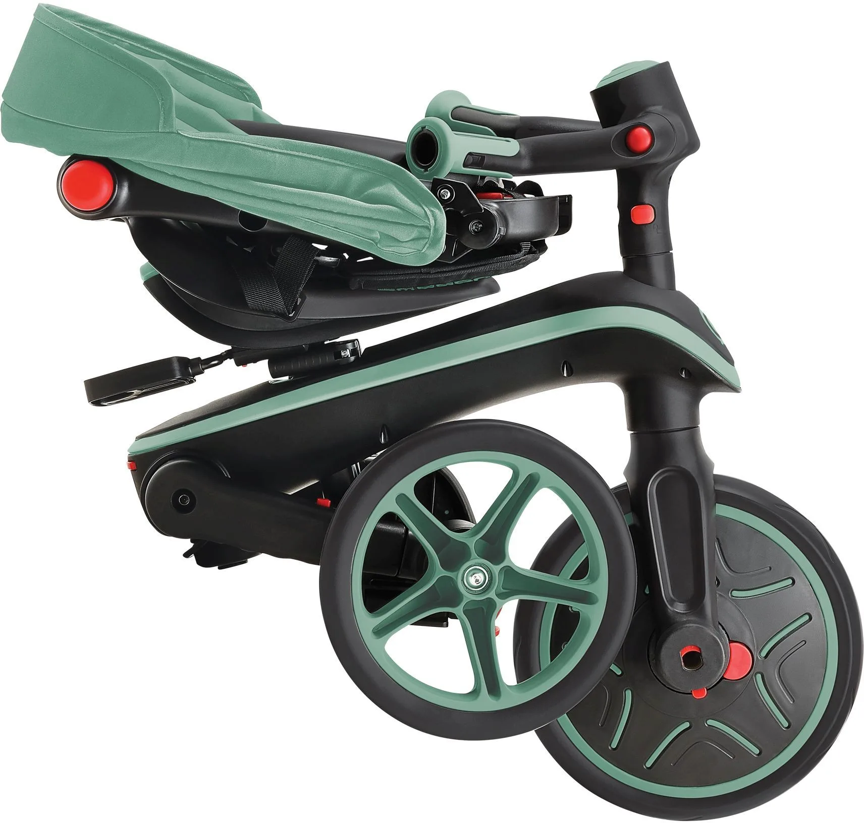 Globber Τρίκυκλο Trike Explorer Foldable 4 In 1 Olive 732 104 5 jpgel