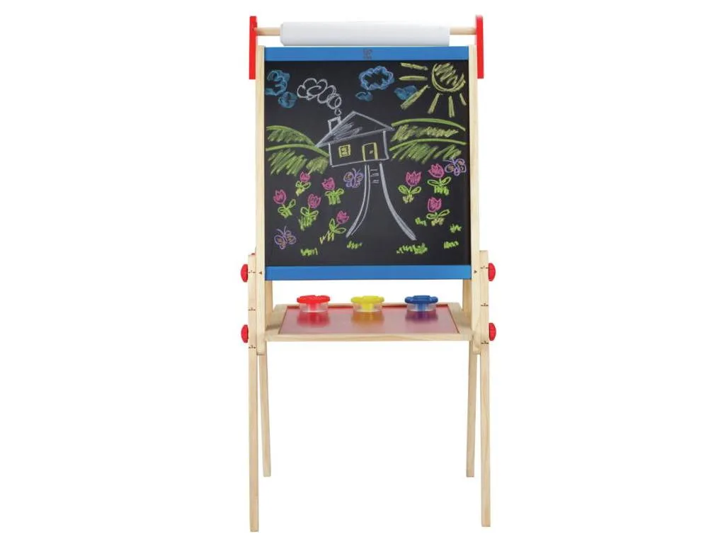 Hape All in 1 Easel E1010 Πίνακας Καλλιτεχνίας Ρυθμιζόμενος Σε Ύψος Με Δύο Επιφάνεις Αξεσουάρ 5Τεμ 9 jpgel
