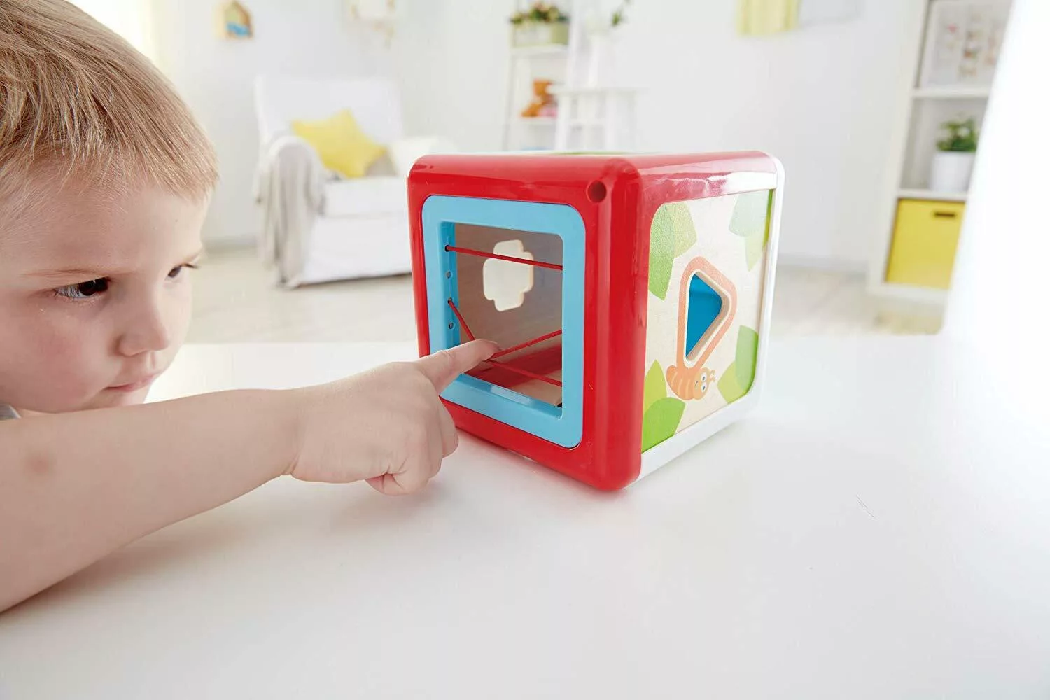 Hape Early Explorer Shape Shorting Box E0507 Κύβος Μαθαίνω Τα Σχήματα 5 Τεμ 2 jpegel jpeg