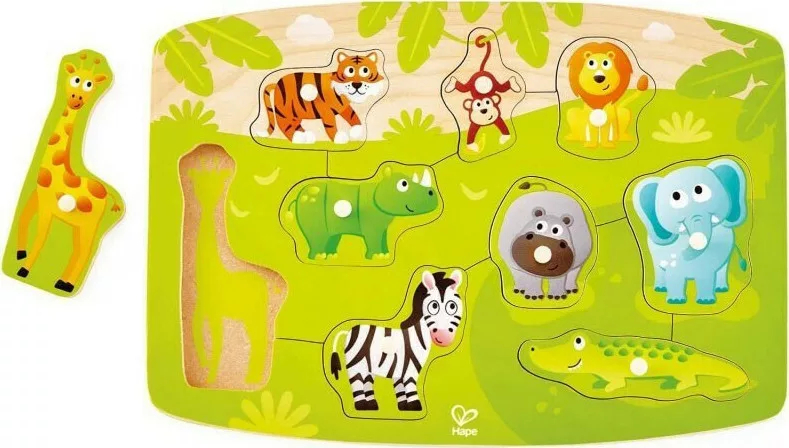 Hape_Happy_Puzzles_Jungle_Peg_Puzzle__E1405A__-_Παζλ_Με_Τα_Ζώα_Της_Ζούγκλας_-_10Τεμ. Hape Happy Puzzles Jungle Peg Puzzle E1405A Παζλ Με Τα Ζώα Της Ζούγκλας 10Τεμ jpeg