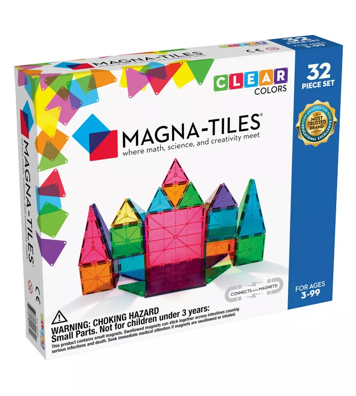 MAGNA-TILES_Μαγνητικό_Παιχνίδι_32_κομματιών_Clear_Colors__1_