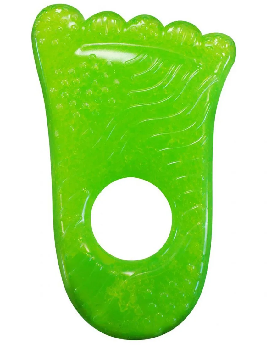 Munchkin_Μασητικό_Ψυγείου_για_Οδοντοφυΐα_Fun_Ice_-_Foot_Green_