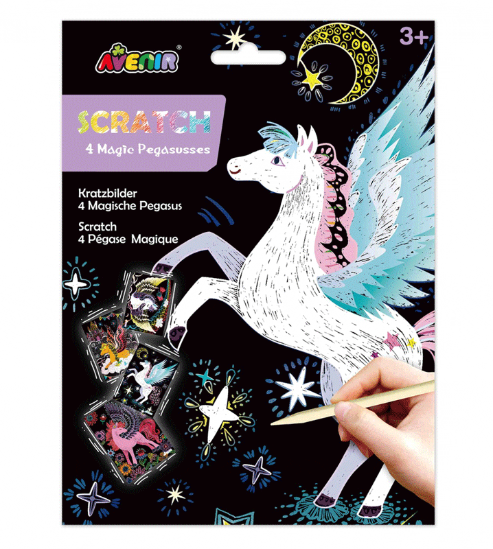 Ζωγραφική_Scratch_-_Magic_Pegasusses_3__Ετών__1_ Ζωγραφική Scratch Magic Pegasusses 3 Ετών 1