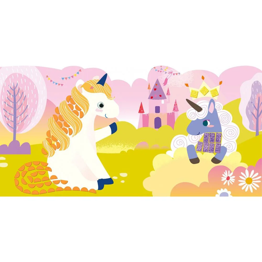 Μωσαϊκό Create my 1st Story Book Unicorns 5 jpgel