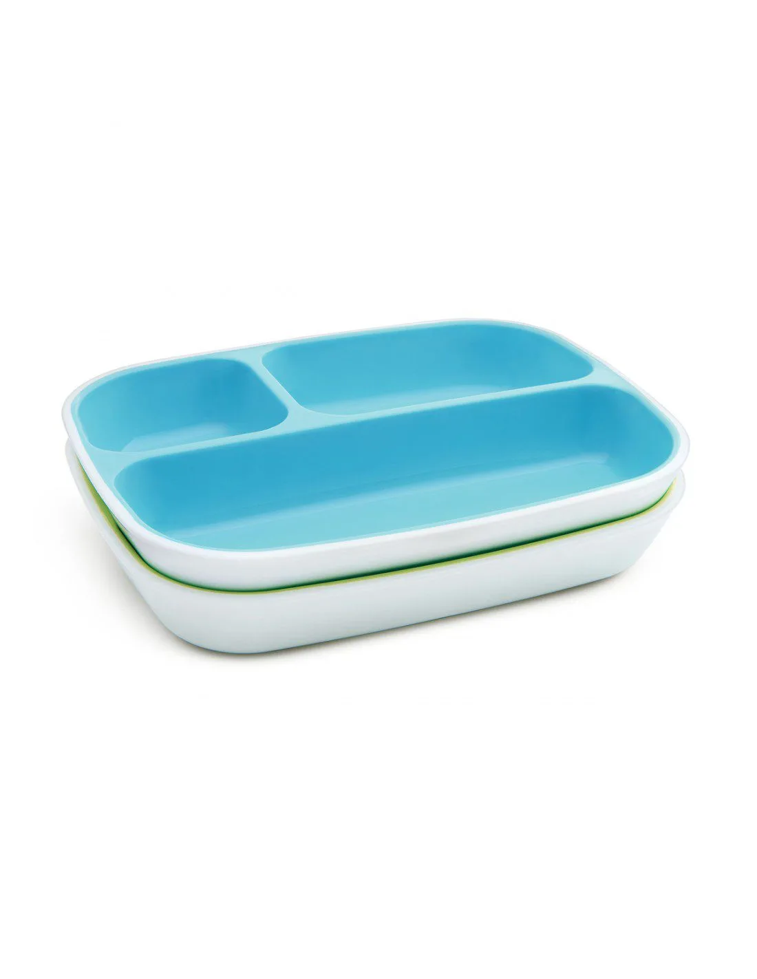 Σετ Πιάτων με Διαχωριστικά Splash Toddler Light BlueGreen 2τμχ 2 jpgel