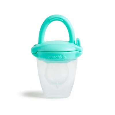 Πιπίλα Φαγητού Silicone Baby Food Feeder για 4+ μηνών - Green