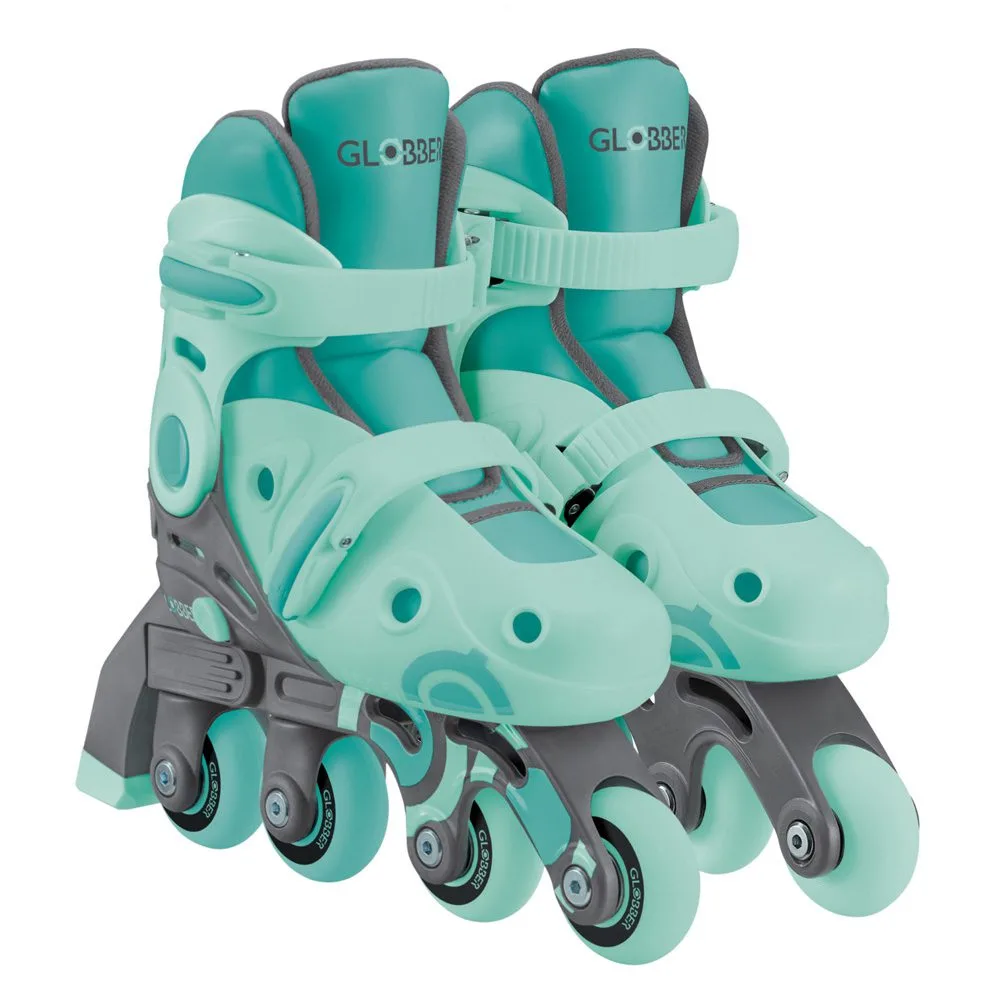 Globber_Inline_Roller_Skates_2_In_1_No_30-33_Mint__1_ Globber Inline Roller Skates 2 In 1 No 30 33 Mint 1
