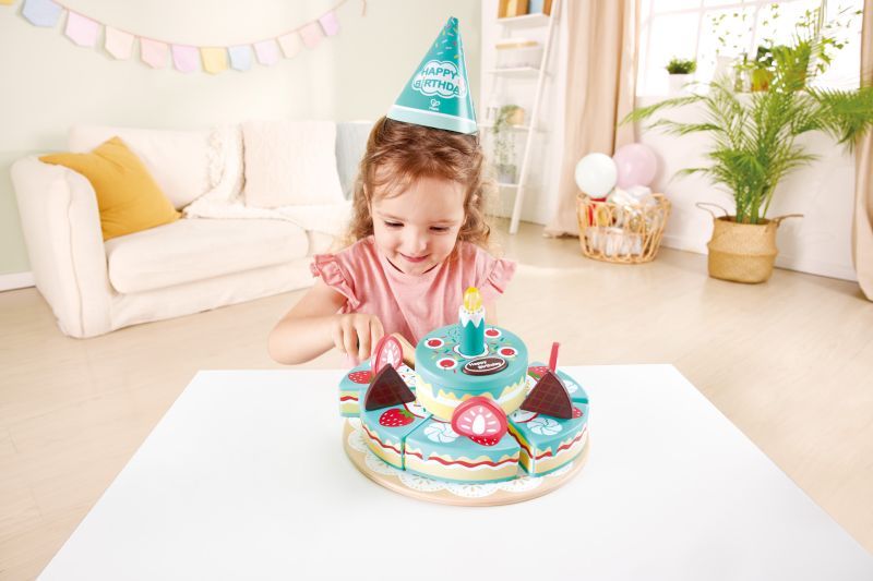 Hape Interactive Happy Birthday Cake - Διαδραστική Τούρτα Γενεθλίων Με Φώτα Και Ήχους (E3180A) (3)