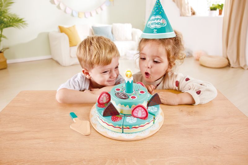 Hape Interactive Happy Birthday Cake - Διαδραστική Τούρτα Γενεθλίων Με Φώτα Και Ήχους (E3180A) (4)