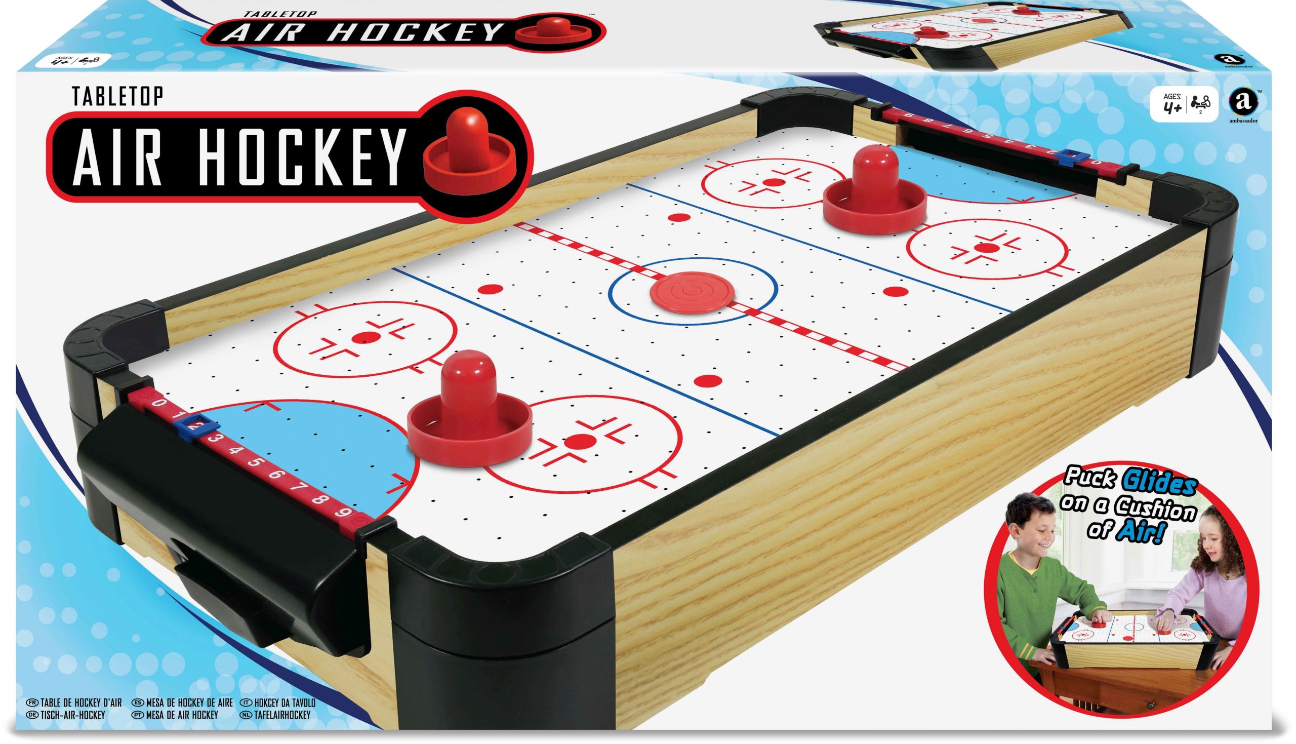 MAM Ξύλινο Air Hockey Tabletop 60cm. (MA3151_24)