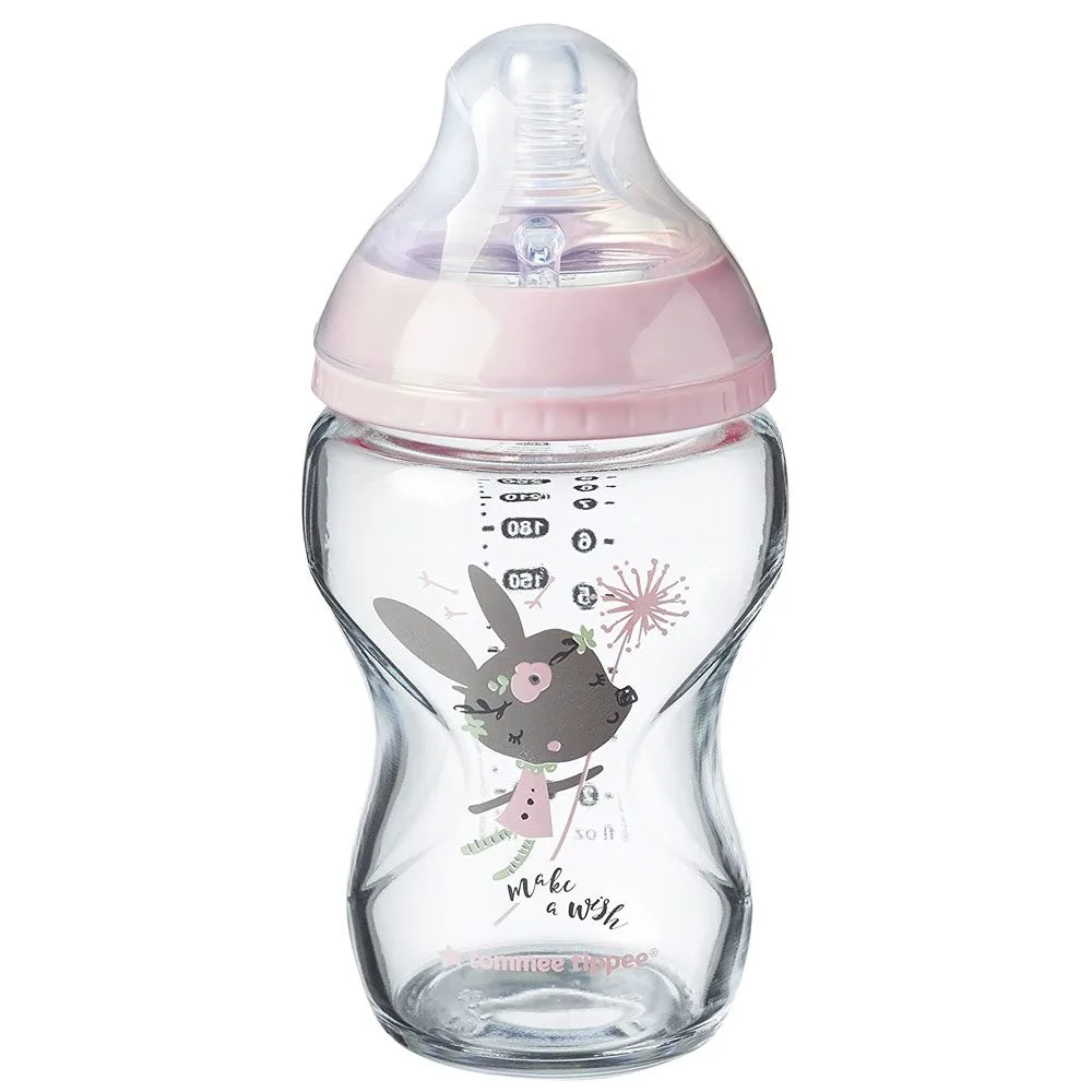 Γυάλινο_μπιμπερό_Closer_to_Nature_250ml_-_Αργής_Ροής_Girl___1_