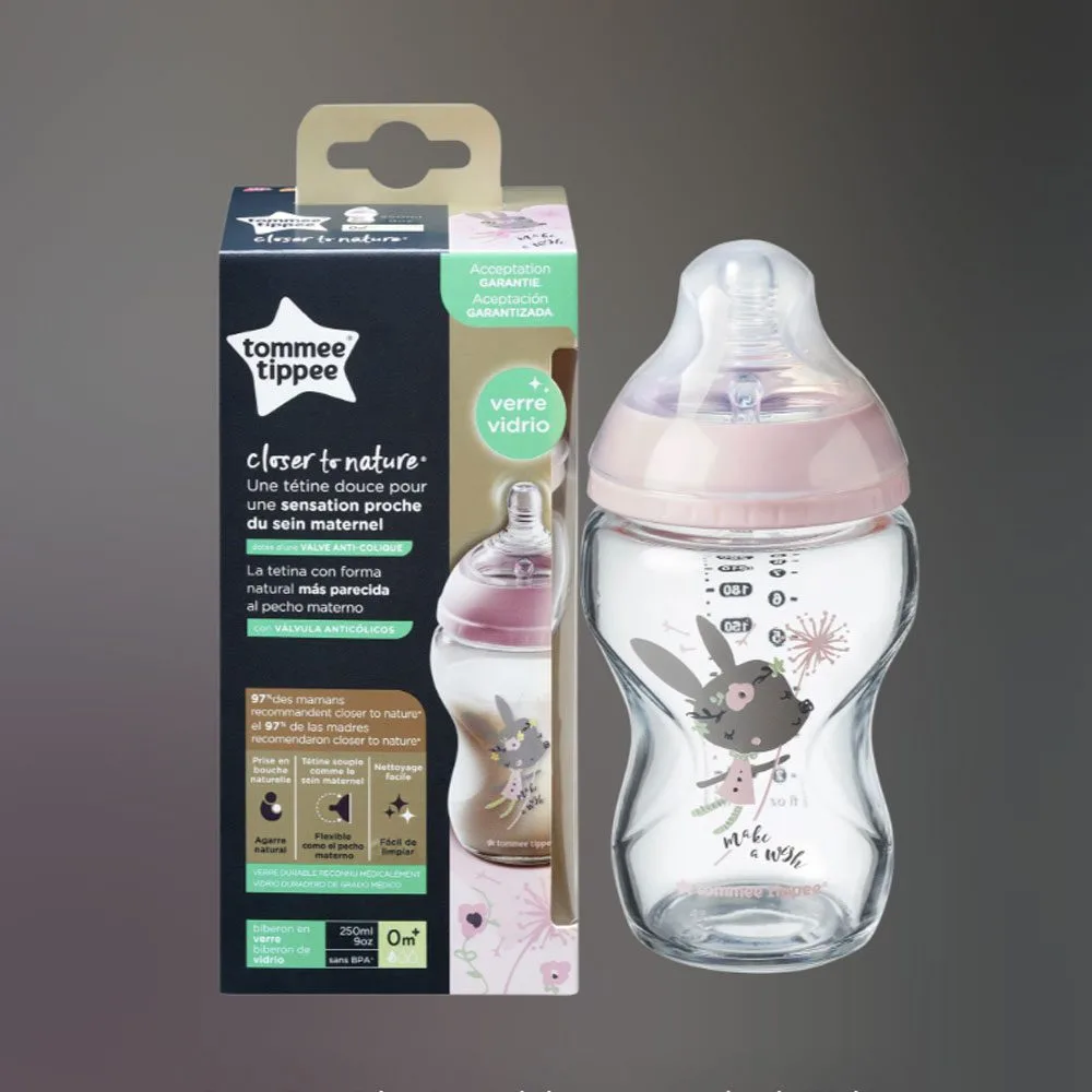 Γυάλινο_μπιμπερό_Closer_to_Nature_250ml_-_Αργής_Ροής_Girl___3_