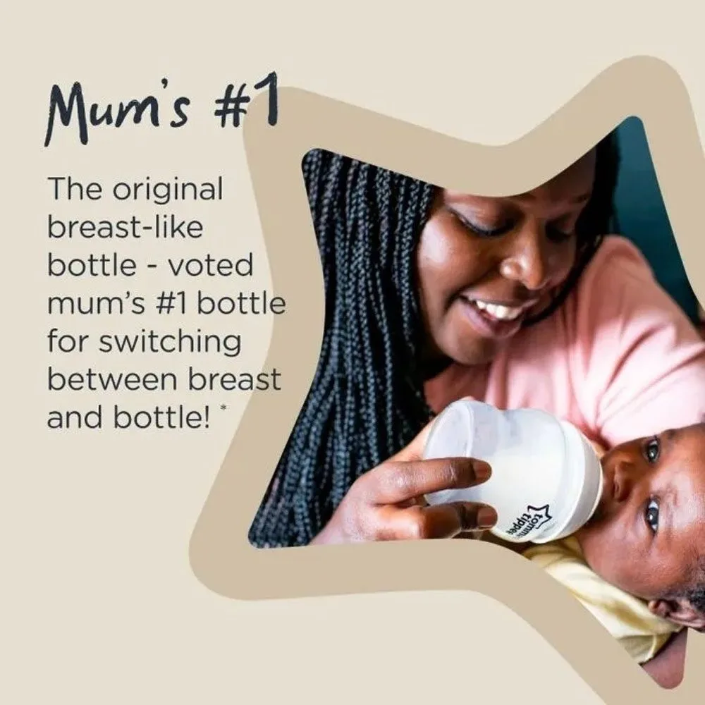 Πλαστικό μπιμπερό Closer to Nature 260ml Σετ 2τμχ Αργής Ροής Kind 7 he5n zf