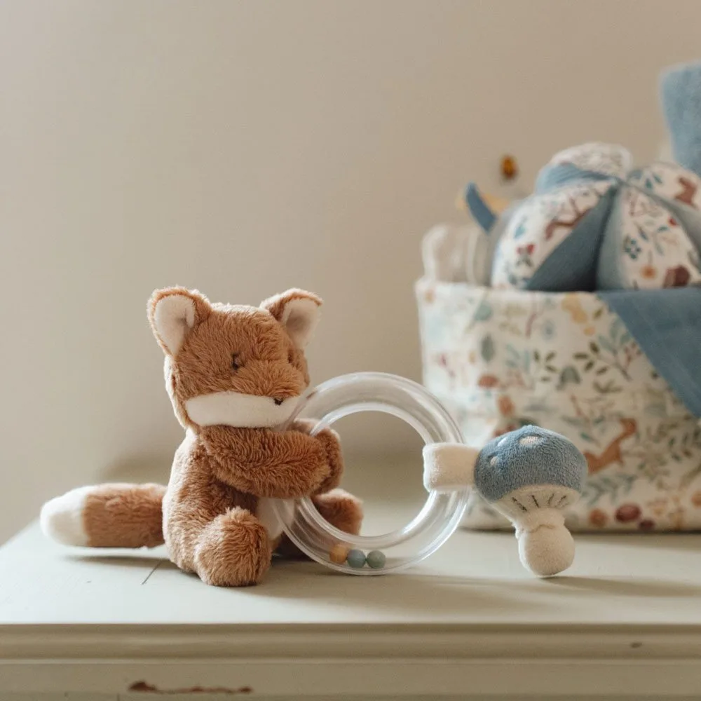 Υφασμάτινη_κουδουνίστρα_αλεπού_με_κρίκο_Forest_Friends_GRS__4_