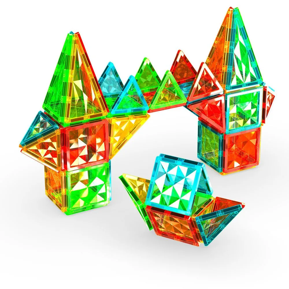 Geomag Magnetic Tiles Gems 60pcs. (PF.224.103.00) (2)