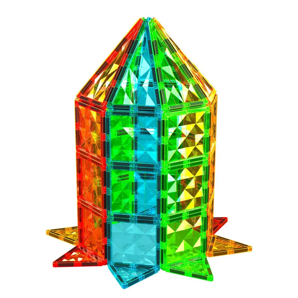 Geomag Magnetic Tiles Gems 60pcs. (PF.224.103.00) (5)