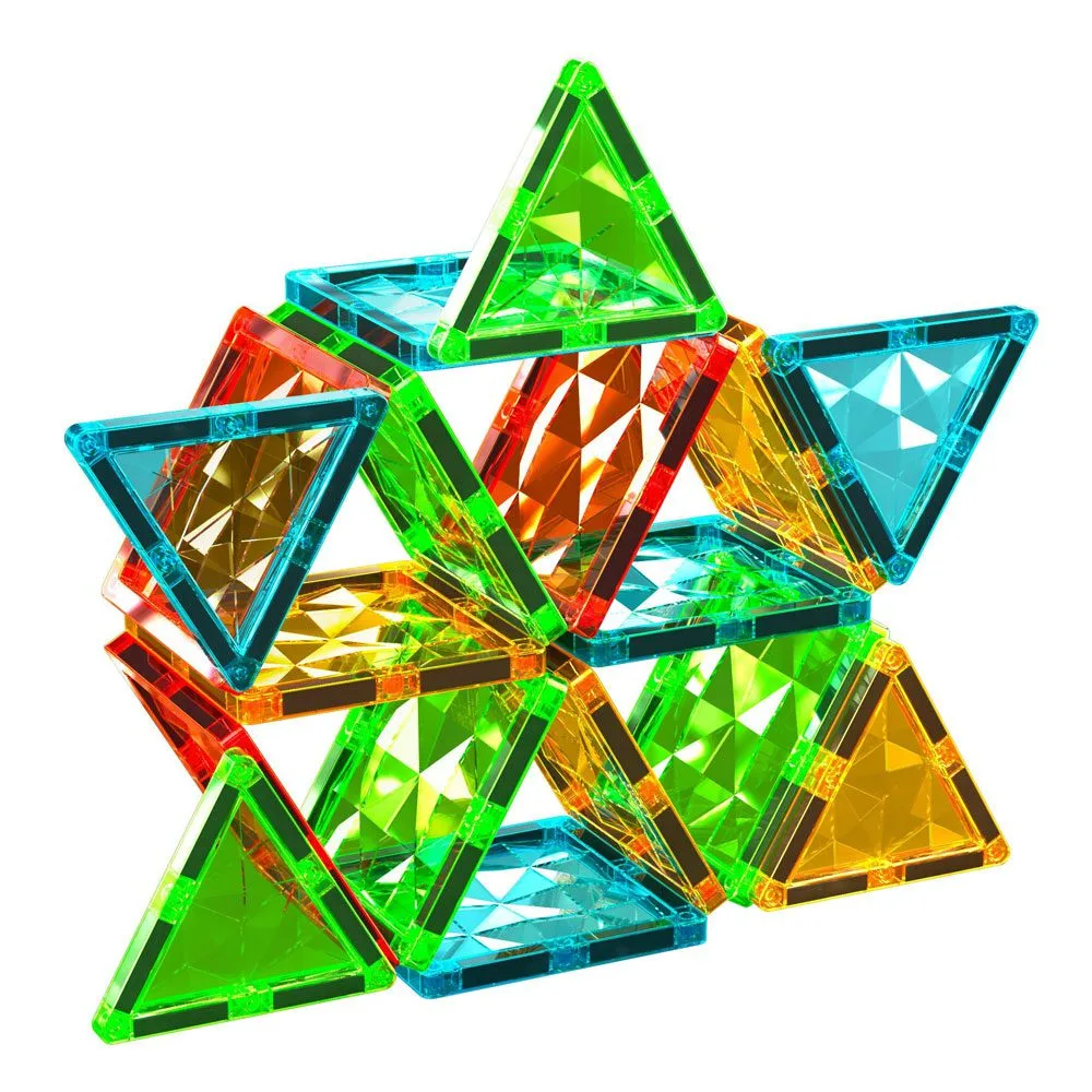 Geomag Magnetic Tiles Gems 60pcs. (PF.224.103.00) (6)