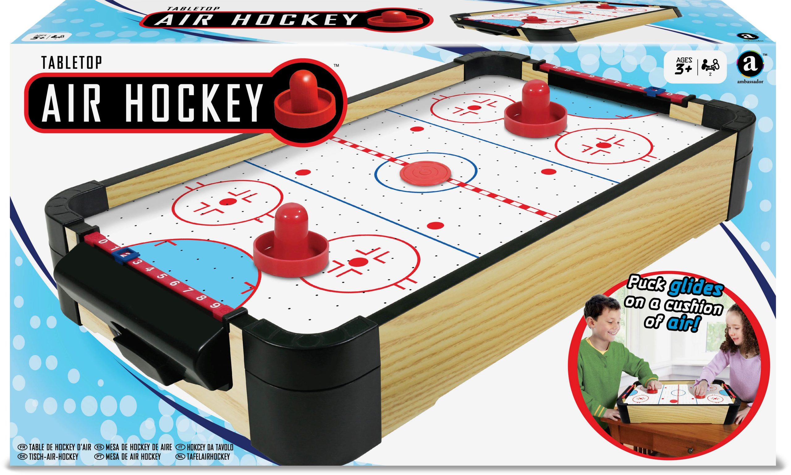 MAM Ξύλινο Air Hockey Tabletop 40cm. (MA3151_16)