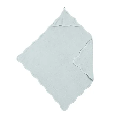 Meyco Βρεφική Πετσέτα Wavy – grey blue – 80x80cm