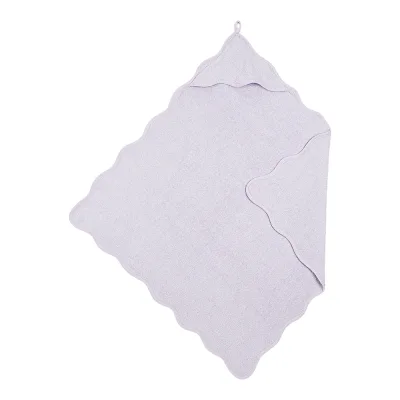 Meyco Βρεφική Πετσέτα  Wavy – soft lavender – 80x80cm