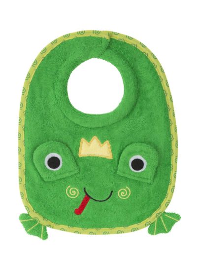 100% Cotton Σαλιάρα – Flippy the Frog