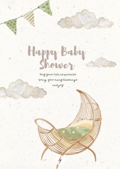 Ευχετήρια Κάρτα Baby Shower - Joy
