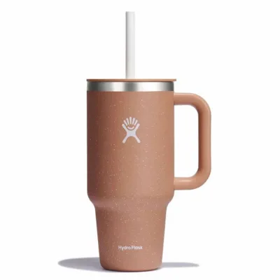 Ποτήρι Θερμός Hydro Flask με Καλαμάκι All Around™ Travel Tumbler 1L - Sandy Limited Edition