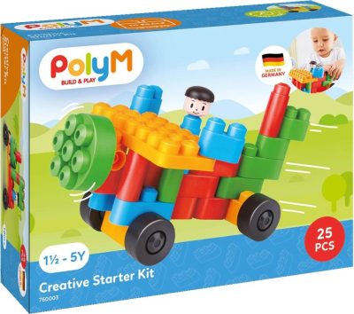 Σετ Κατασκευών PolyM Starter Kit 25Τμχ