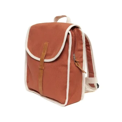 Petit Monkey – Backpack Recycled Cotton Baked Clay