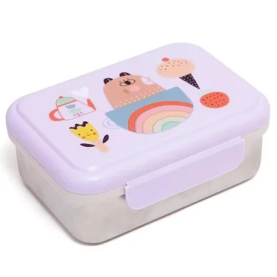 Petit Monkey – Stainless Steel Lunchbox Apple of my Eye