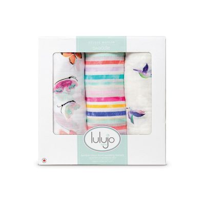 Lulujo 3 Μουσελίνες Bamboo – Garden Friends