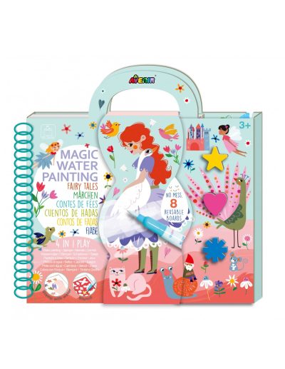 Βιβλίο Ζωγραφικής Magic Water Painting Fairy Tales 3+ετών