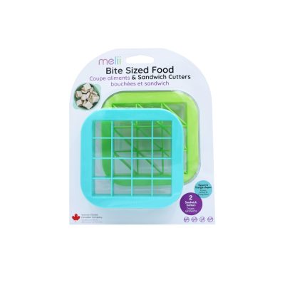 Melii – Sandwhich Cutters Blue & Lime 6 τεμ