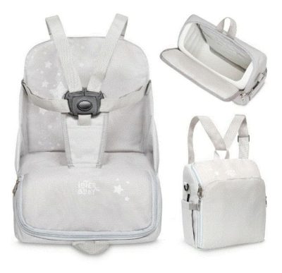 Interbaby Estrellas Φορητό Κάθισμα Φαγητού Grey