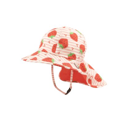 Zoocchini Cape Sunhat UPF50 Strawberry