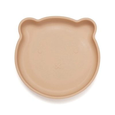 Petit Monkey – Πιάτο Σιλικόνης Bear - Honey Peach
