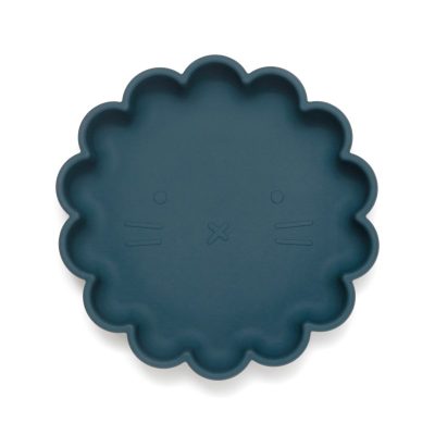 Petit Monkey – Πιάτο Σιλικόνης Lion - Balsam Blue