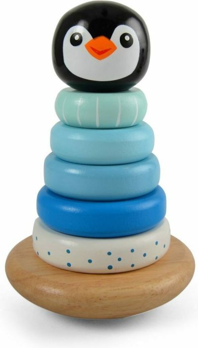 Ξύλινος Πύργος Πιγκουίνος - Μπλε