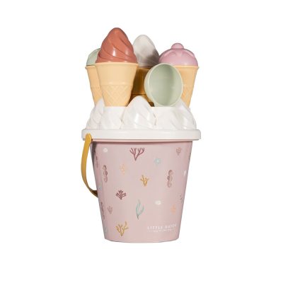 Σετ κουβαδάκια παραλίας Ice Cream Ocean Dreams Ροζ