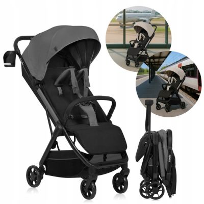 Lionelo Julie Air Καρότσι Ταξιδίου έως 22kg Gray Stone