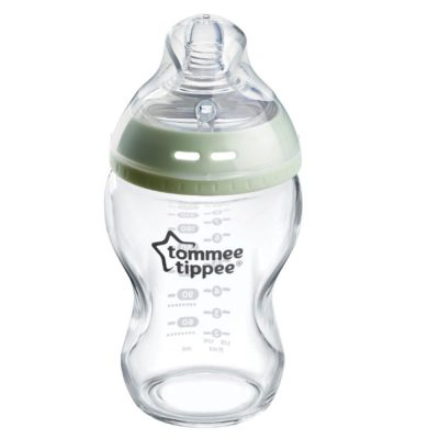 Γυάλινο μπιμπερό Natural Start 250ml - Αργής Ροής