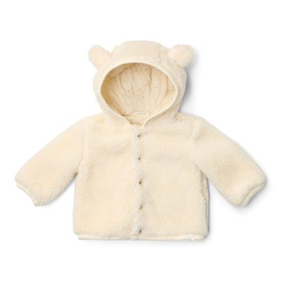 Ζακέτα teddy Off White
