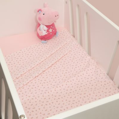 Σεντόνια Λίκνου Σετ 2 τεμ. 80x100 cm 100% Βαμβάκι Design 220 Oliver Baby