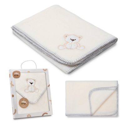 Interbaby Κουβέρτα Αγκαλιάς 80X110 Bear Beige