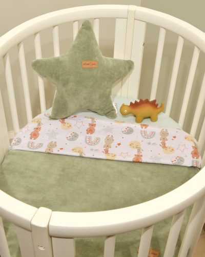 Minky Κουβέρτα Des.413  Αγκαλιάς Διπλής Όψης 75x95  Oliver Baby