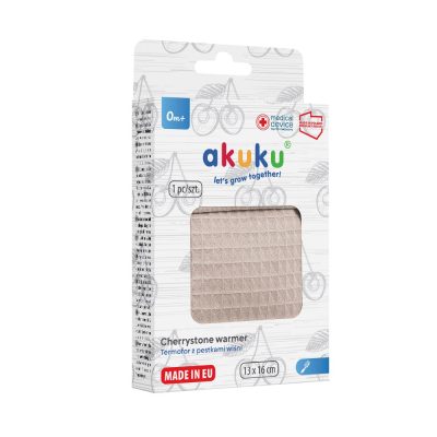 Θερμοφόρα με κουκούτσια από κεράσι 13 Χ 16 – Beige