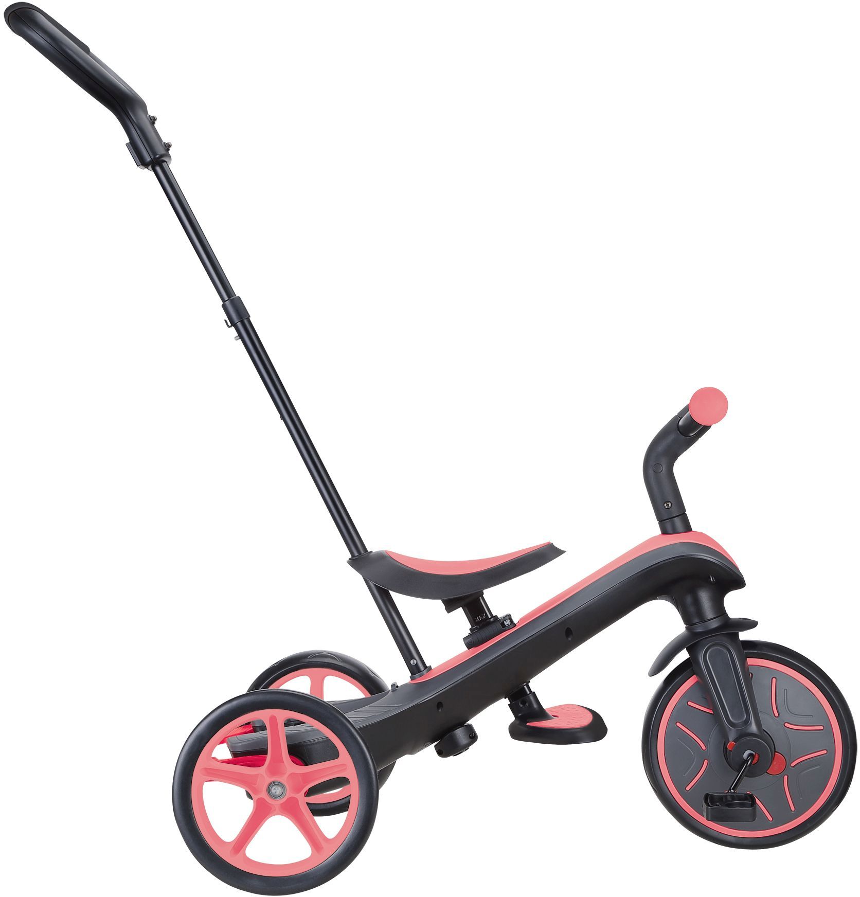 Globber Τρίκυκλο Trike Explorer 4 In 1 Coral Pink (634-110) (2)