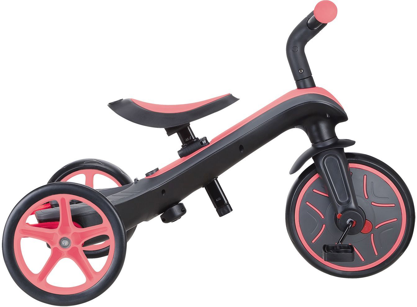 Globber Τρίκυκλο Trike Explorer 4 In 1 Coral Pink (634-110) (3)